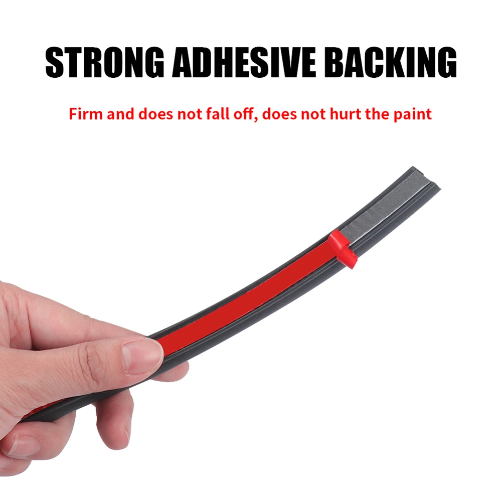 

8pcs Soundproof Waterproof Rubber Weatherstrip Car A B Pillar Door Trunk Sealing Strip Auto Accessories for Tesla Model 3 Y