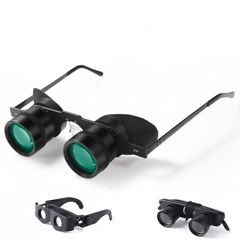 

1PCS Fishing Glasses 3x28 Magnifier Glasses Style Outdoor Fishing Optics Binoculars Telescope Newest Magnifying Glasses