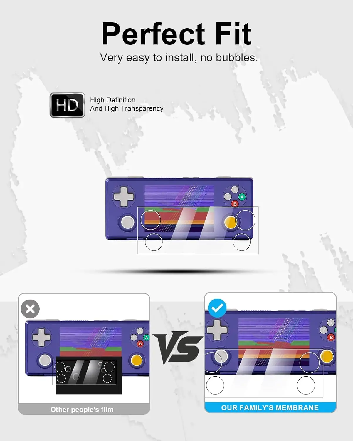 Фото 2-5 шт. мягкая гидрогелевая защитная пленка для экрана AYANEO Pocket MICRO 2 Games Console №3