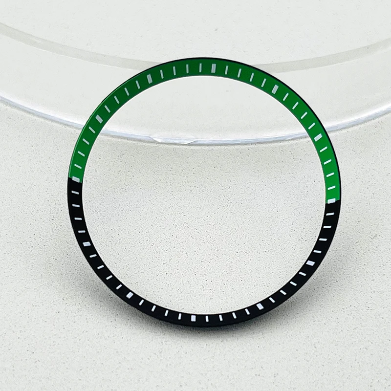 Double Color 30.5mm Plastic Watch Chapter Rings Fits Seiko SRPD SKX007 SKX009 SKX011 Watch Cases Replace Repair Parts