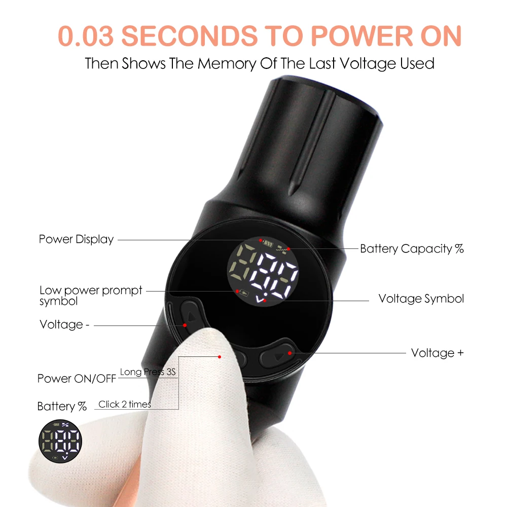 Wireless Permanent Makeup Machine for Eyebrows Miroblading Shading Eyeliner Lip Microshading PMU Tattoo Pen Gun MTS Kit | Красота и