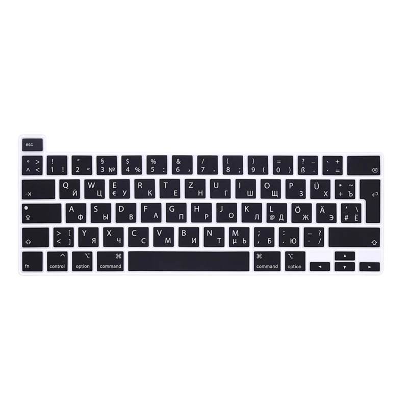 

Ultra Thin Keyboard Skin Cover, Colorful Laptop Keyboard Skin Protective Film for macbookPro 16" A2141 A2338 Keyboard