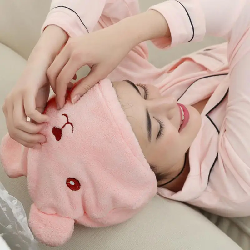 Шапка-полотенце из микрофибры для быстрой сушки волос |