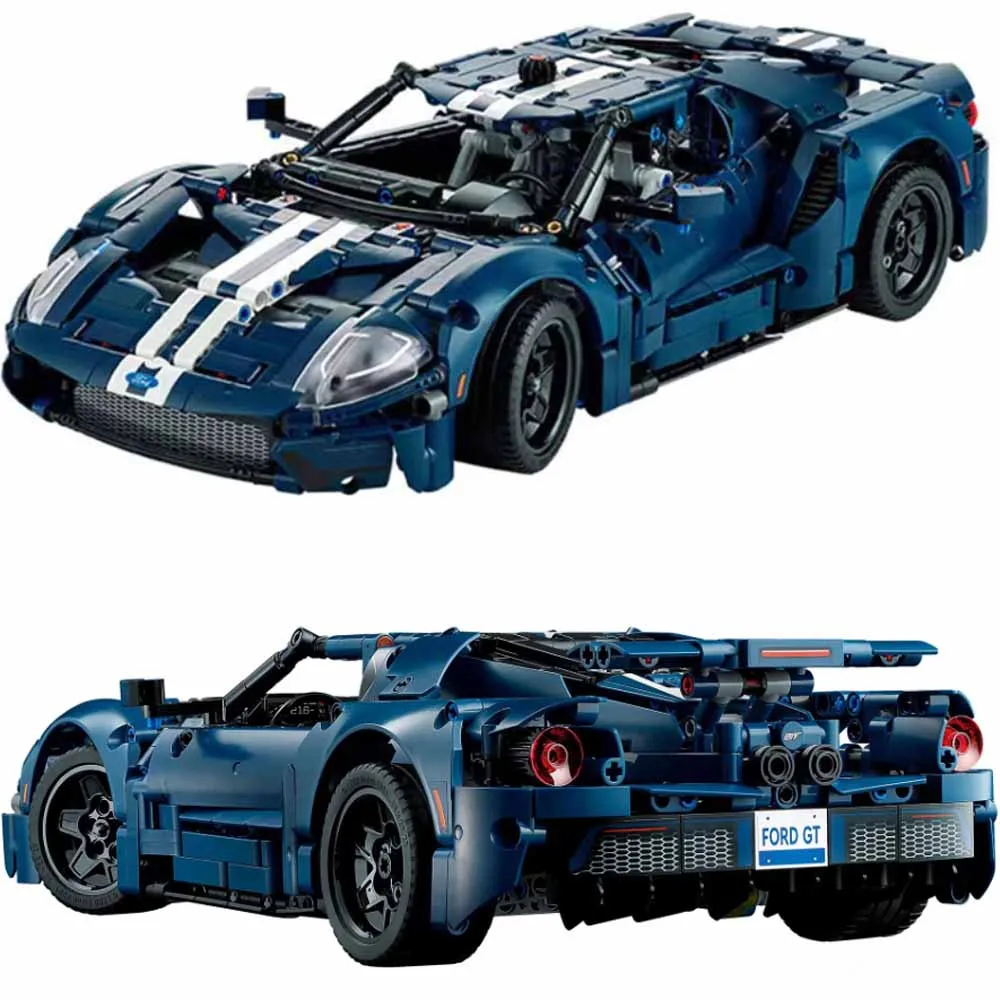 

1400Pcs City High-Tech Sportcar Super Car 1:12 V6 GT Compatible 42154 Toys Model Building Blocks Bricks Gifts for Children Boys
