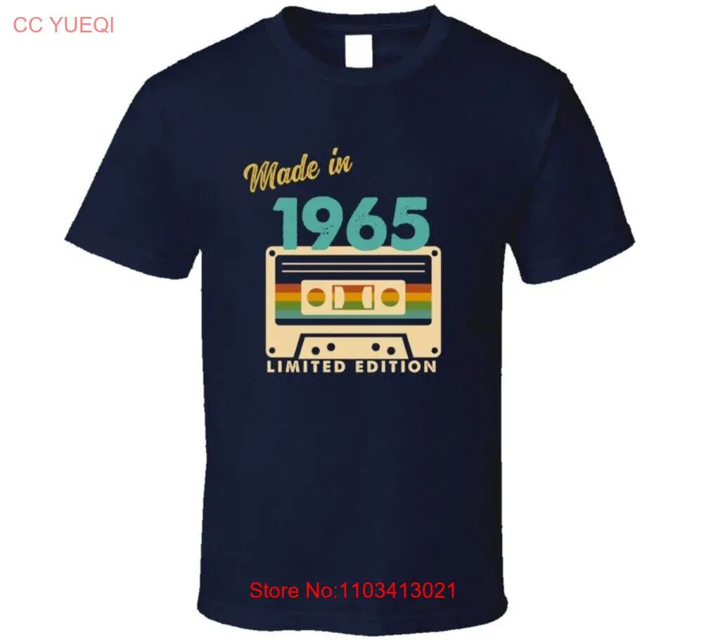 Классическая футболка сделано в году на ваш день рождения ограниченный выпуск