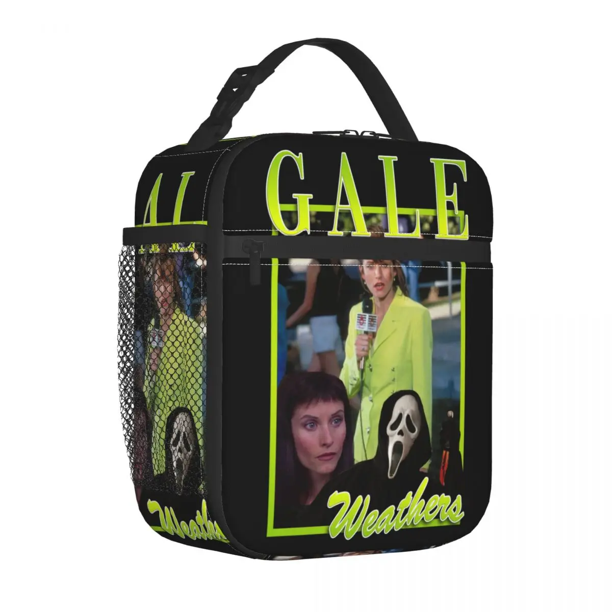 Gale Weathers Scream Lime Green Tribute Thermal Insulated Lunch Bags Courtney Cox Sidney Sydney Container Thermal Lunch Box