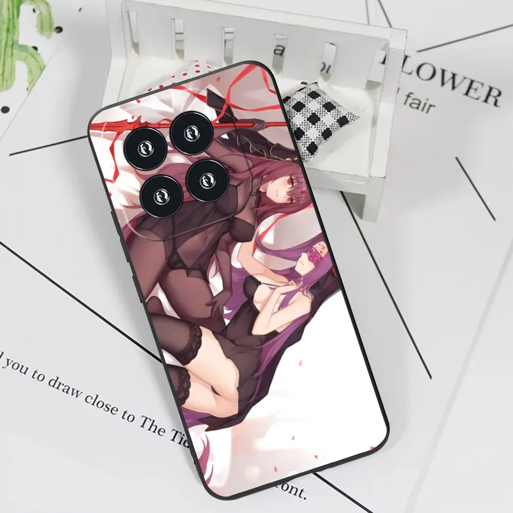 Чехол для мобильного телефона Fate Night Medusa Xiaomi 14 13 12 11 10 9 T Ultra Lite Pro S SE X 5G черный