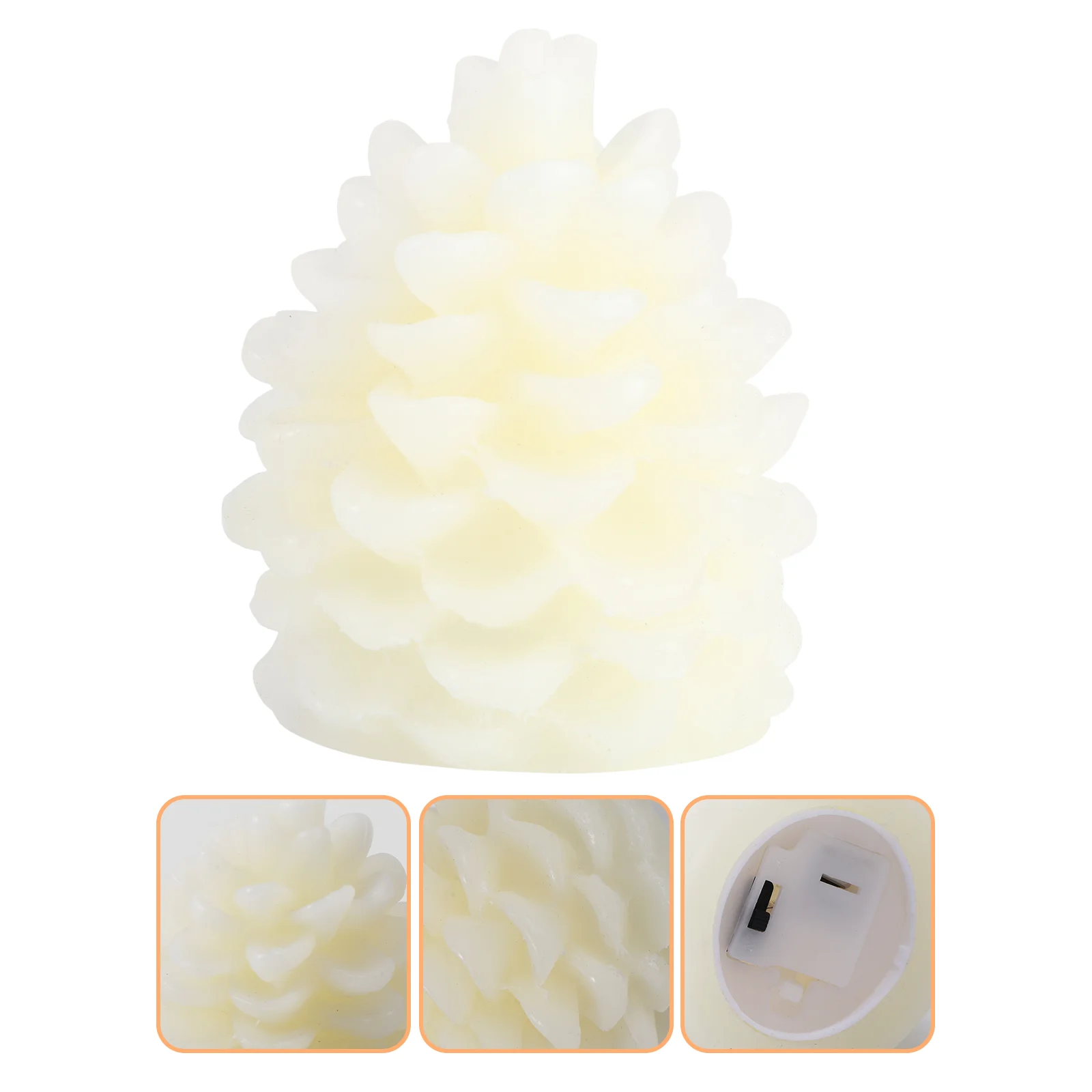 

Decorative Candles Indoor Lamp European American Gift Small Size Light White LED