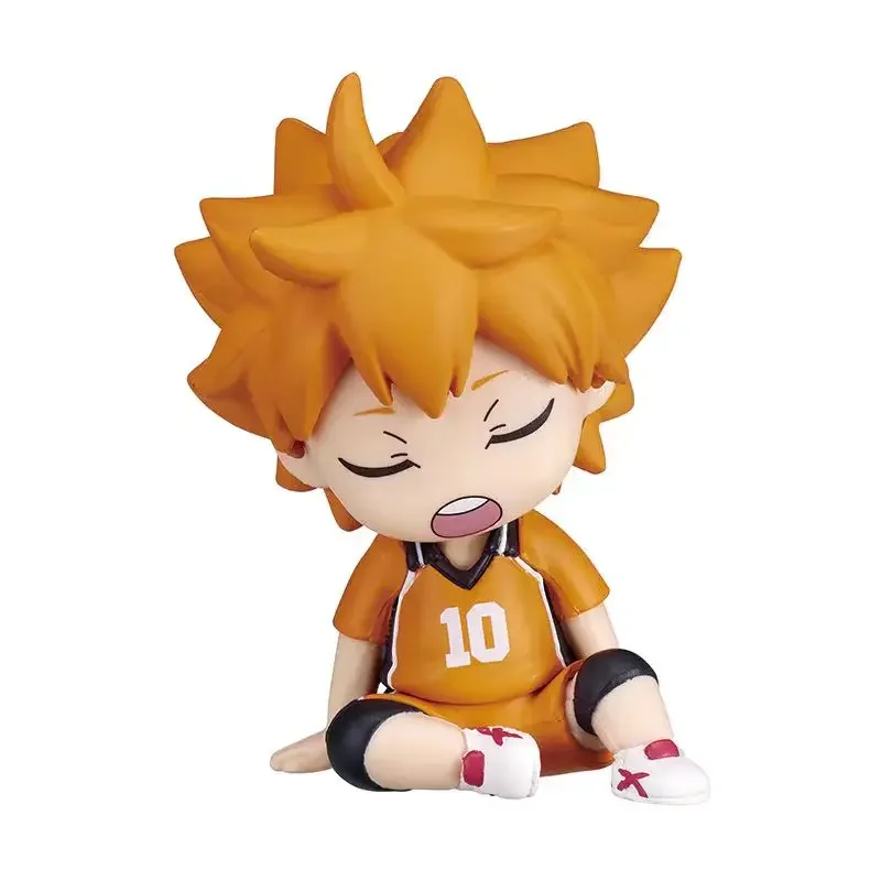 Японская Подлинная модель Gacha масштаб Haikyuu фигурка с плечом к плечу сидящая Shoyo