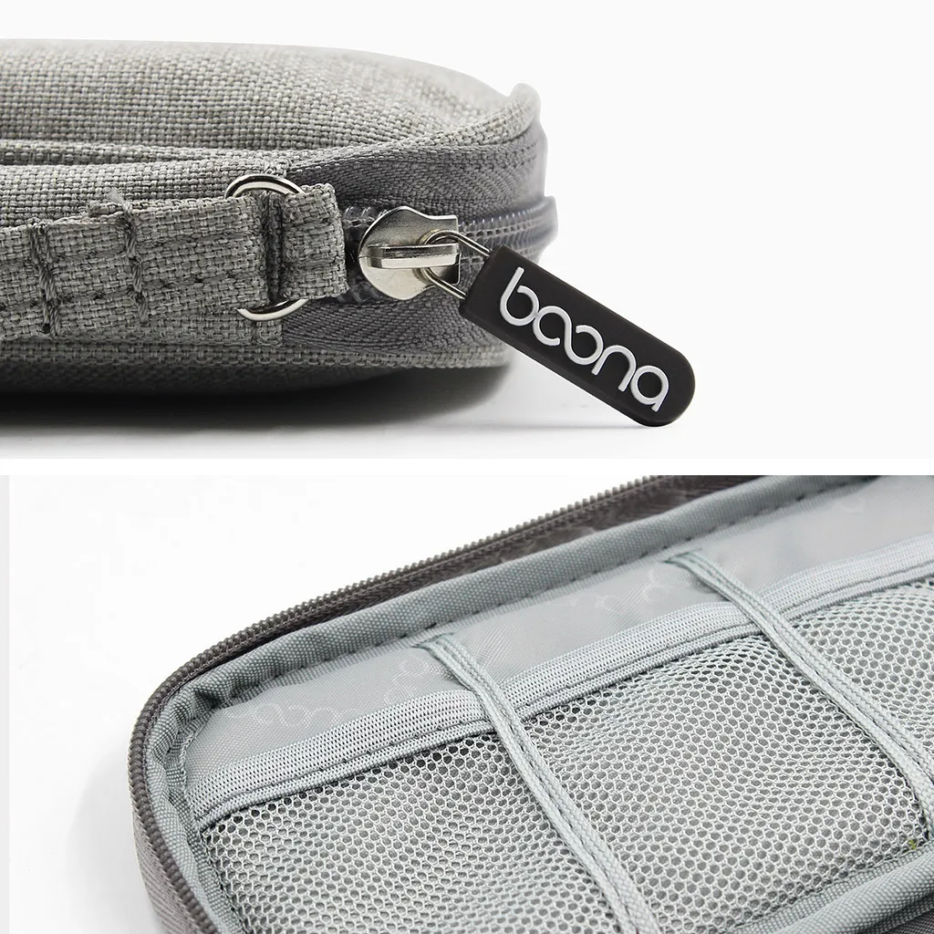 Оксфордская сумка для переноски USB флэш-накопителя шнуры кабели U-образный экран