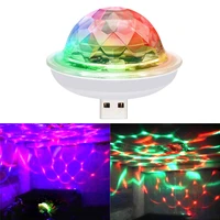 car usb ambient light dj rgb colorful music sound light holiday party atmosphere interior dome atmosphere lamp