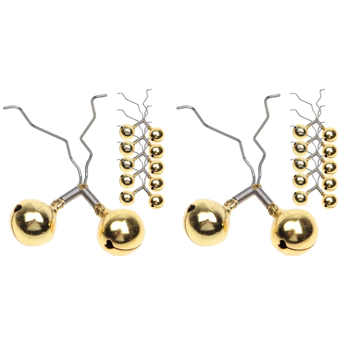 

Fishing Bells Alarm Rod Bell Alert Carp Night Pole Indicator Outdoor Bite Swingers Track Portable Sound Swinger Light Clips