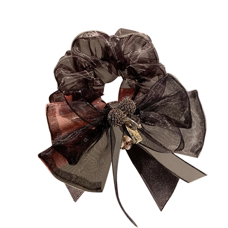 

YY Headdress Girls' Simple Temperament Tie Ponytail Hair String Hair Band for Bun Haircut