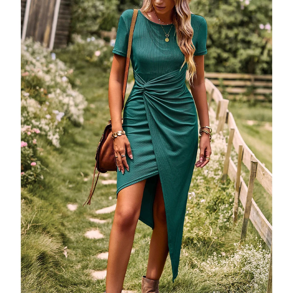 

Rheaclot женское однотонное модное платье