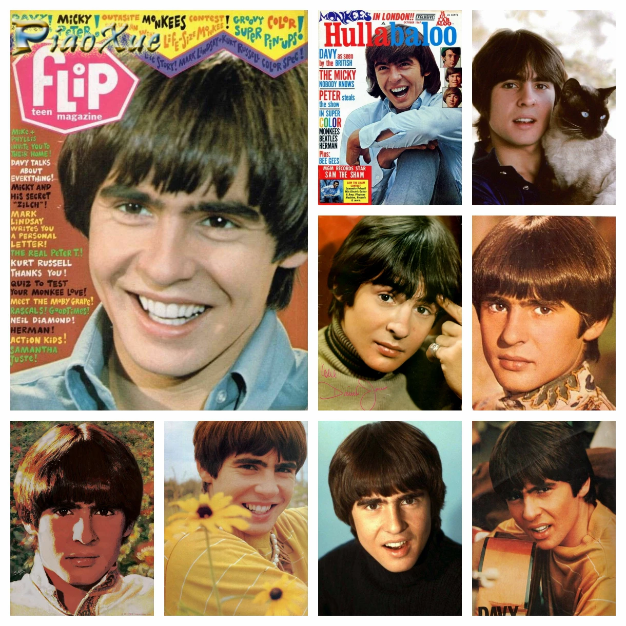 Davy Jones постер 5D алмазная живопись музыка ПЕВЕЦ Вышивка Портрет фотография Монки декор комнаты Набор для вышивки крестиком рукоделие