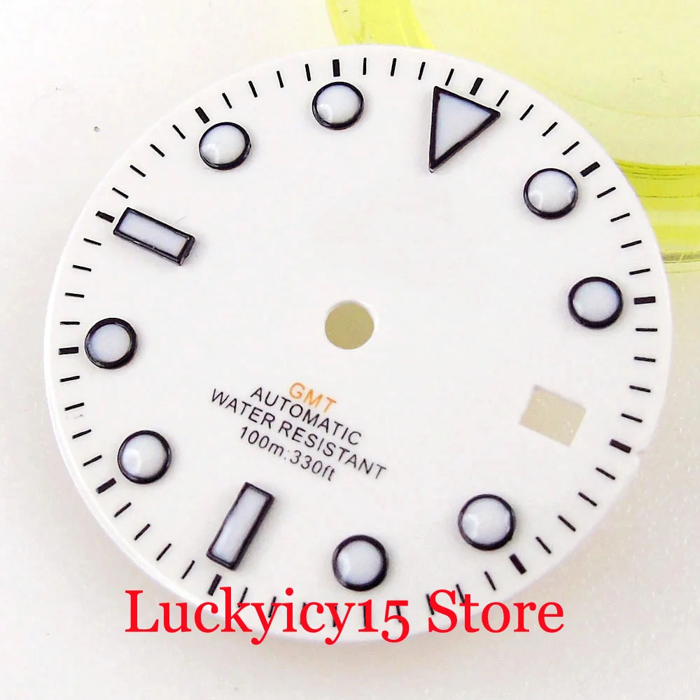 Мужские наручные часы Fit Mingzhu 3804/NH34A GMT с автоматическим перемещением мужские