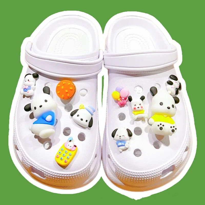 

2023 New Hot Selling 3D MAX set Shoe Decoration Buckle croc Charms dog Accessories DIY Combination Jibz man unisex gift