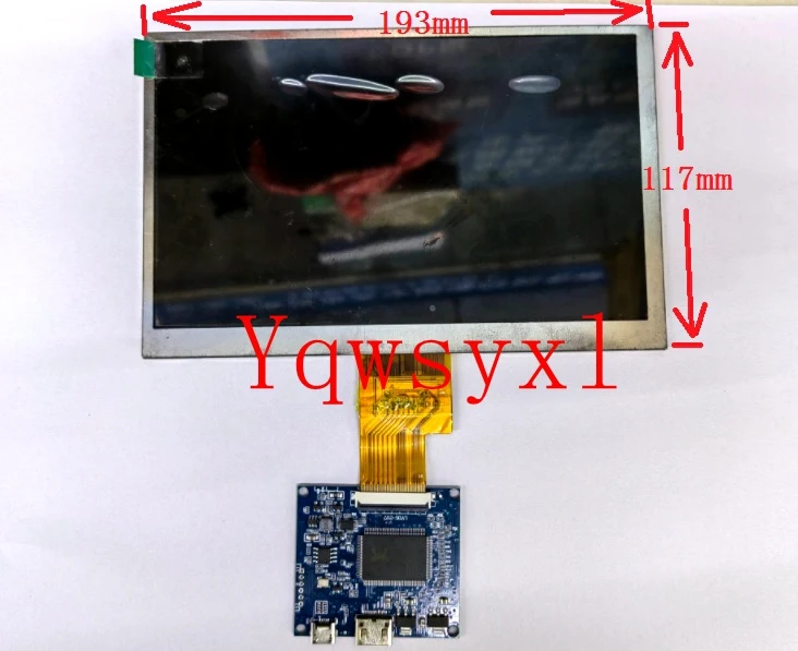 

8 inch 1024X600 40 pin LCD Screen Control Driver Board with Mini HDMI-Compatible for DIY Lattepanda,Raspberry Pi PC Monitor