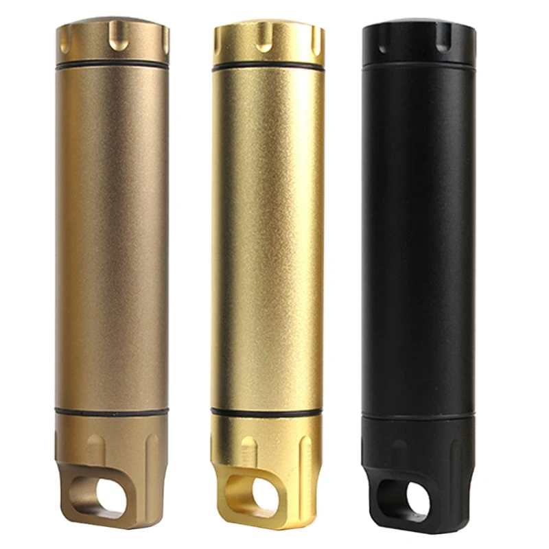 

Emergency Capsule Bottle Seal Capsule Can Outdoor Equipment Sealed Tank Canister NEW