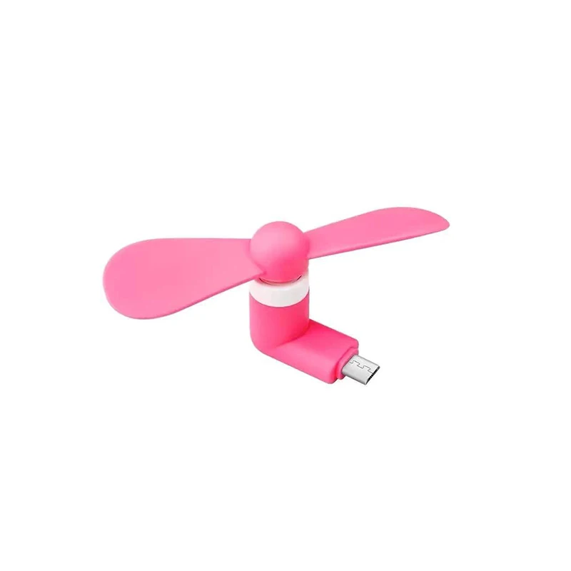 

Brand New Andro Mini Fan Removable Flexible Portable Mobile Phone Cooling Fan Plastic 9*2* 1.5 Cm Black/blue