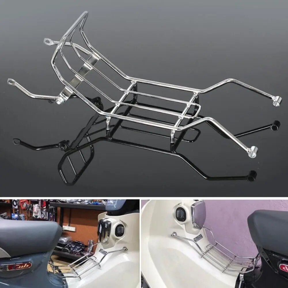 

Для Honda Super Cub C125 2018-2024 мотоциклетный задний багажник, кронштейн для багажника, подходит для моделей JA48 JA58