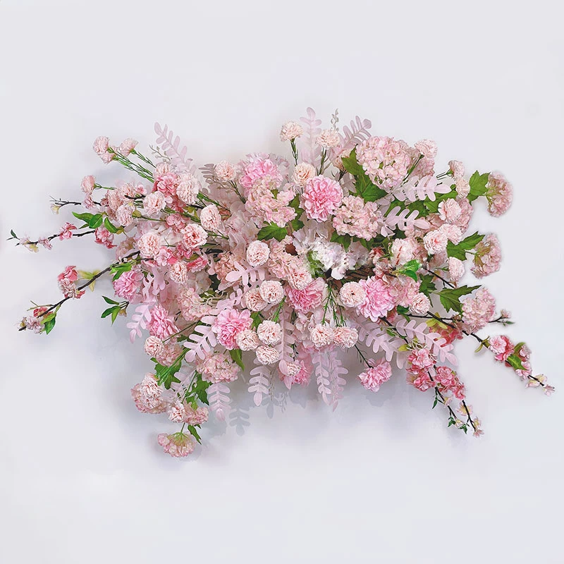 Оригинальная Свадебная искусственная настенная Подвеска композиция с цветочным