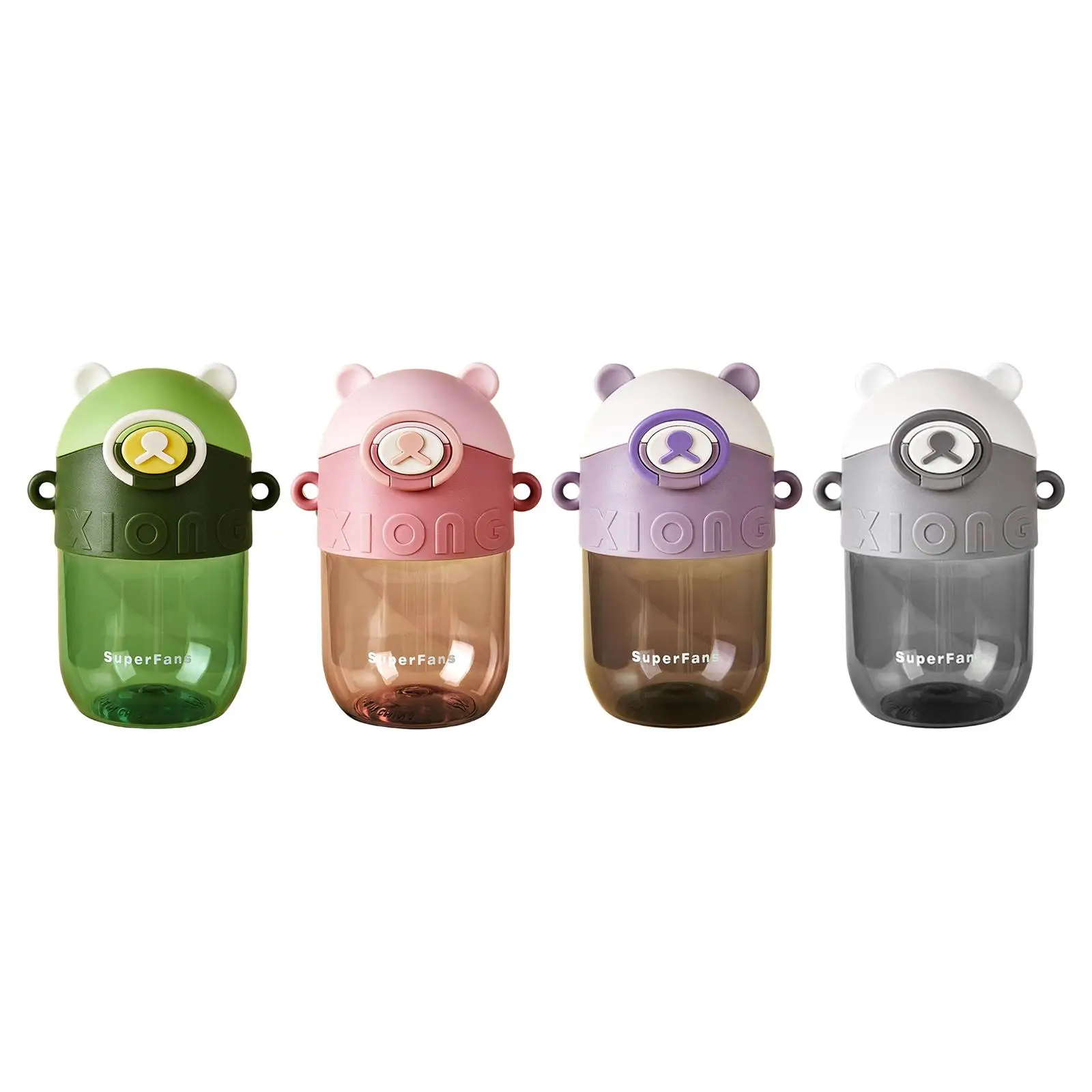 

Бутылка для воды KidBottle, чашка для воды, соломенная крышка с откидной крышкой для бега, езды на велосипеде, кемпинга, пешего туризма