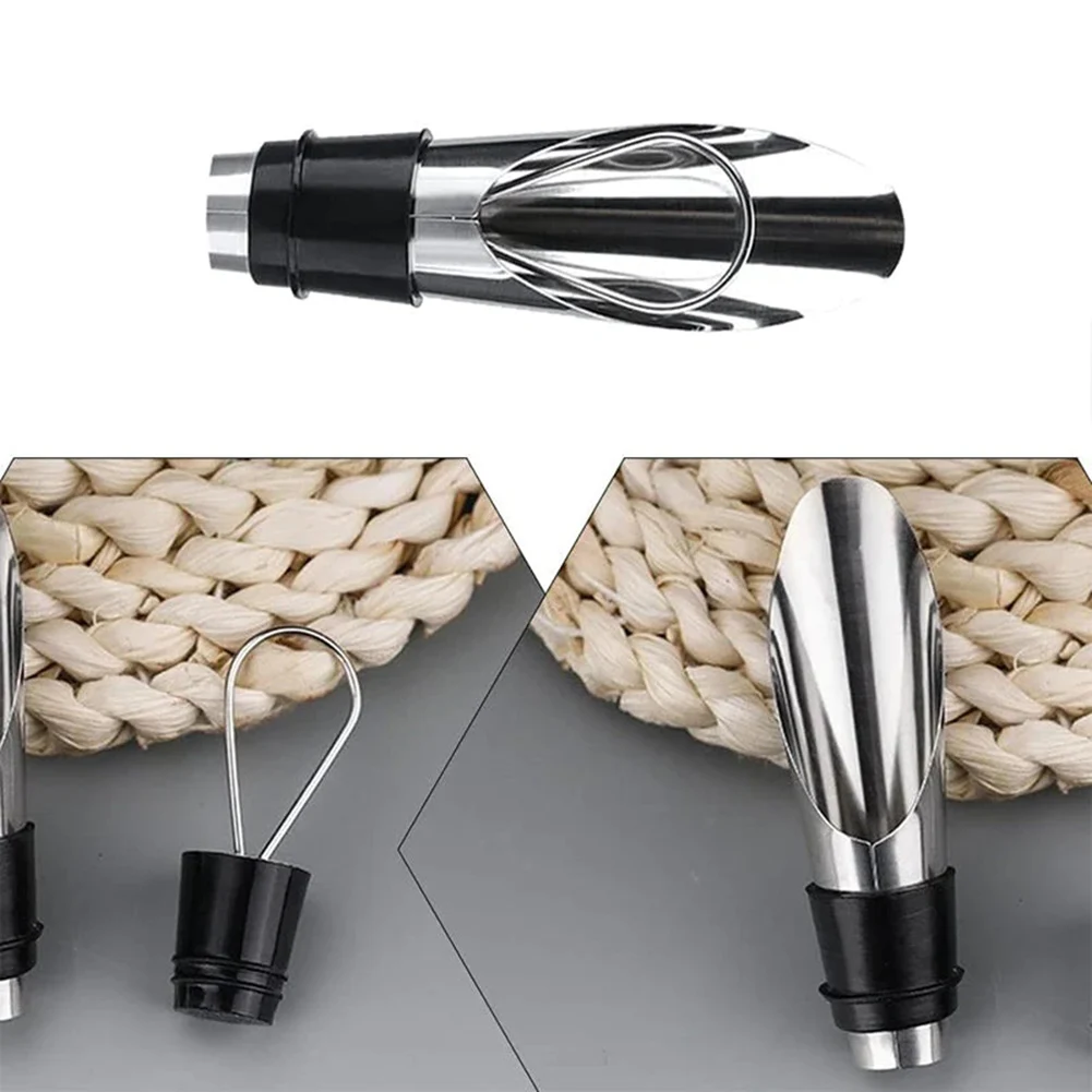 Прочная Антикоррозийная винная пробка 2 в 1 из нержавеющей стали для дома и кухни