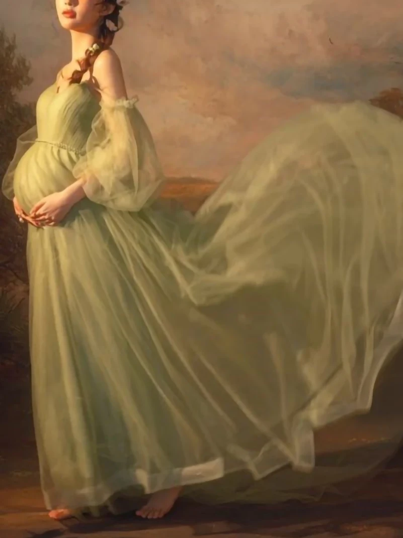 

A20 Mint Fashion New In Sweetheart A-Line Floor-Length Long Women Formal Evening Dresses/Maternity Pregnant Gowns Free Shipping