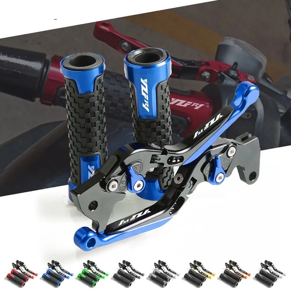 

For Yamaha YZFR1 YZF-R1 YZF R1 1999-2014 2015 2016 2017 2018 2019 2020 Motorcycle Brake Clutch Levers Handlebar Hand Grips