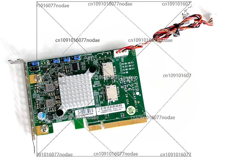 Для Ultra Micro AOC-SLG3-2E4T PCIe NVMe U.2 Карта адаптера Oculink SFF-8611 Расширенная карта