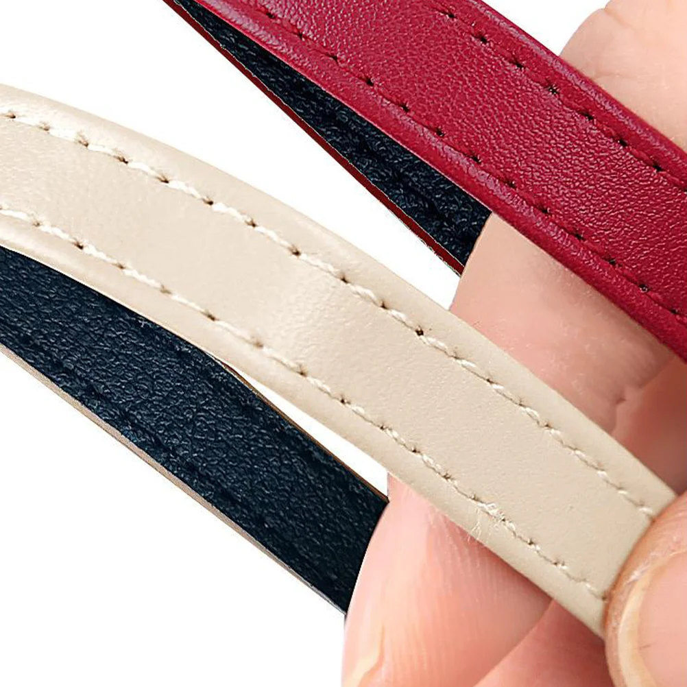 3 пары эластичных кружевных высоких каблуков со съемными ремешками сменные