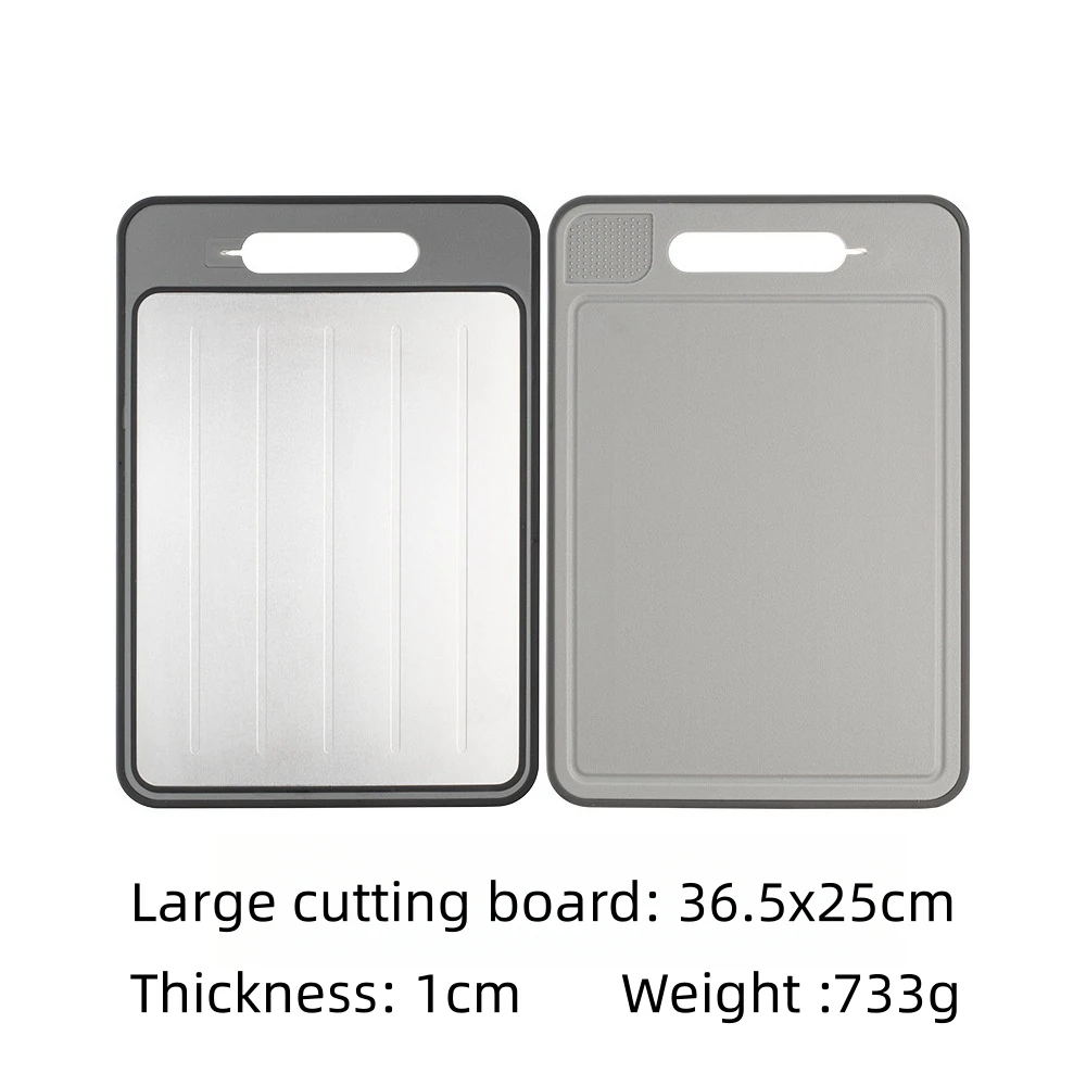 

Кухонная разделочная доска с функцией размораживания, разделочная доска для физического размораживания, кухонные шлифовальные инструменты для чеснока, точилка для ножей