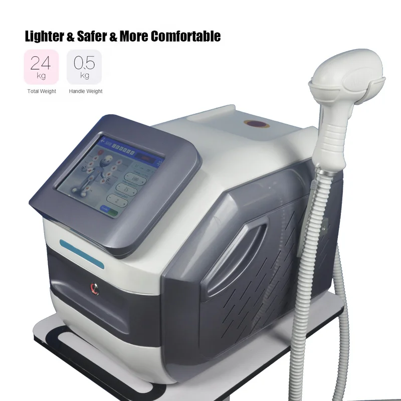 

3 Wavelength 808nm/755nm/1064nm Nd Yag Diode Laser Hair Removal Epilator Machine For Salon Use Portable Permanent Painless