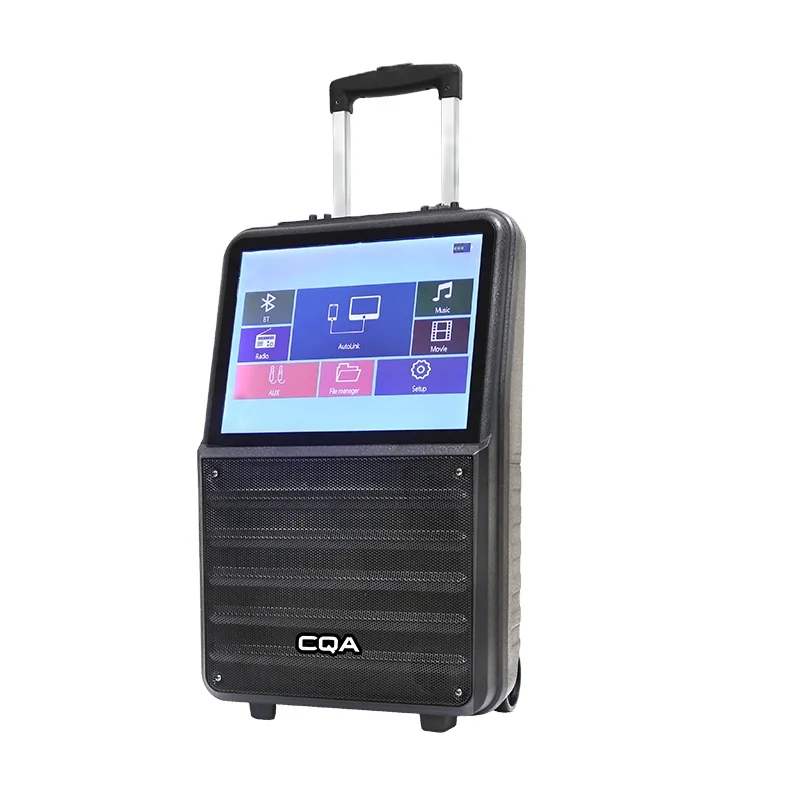 CQA NEW guangzhou вечерние домашний динамик 10 &quotдинамик для караоке с экраном 15 4 дюйма