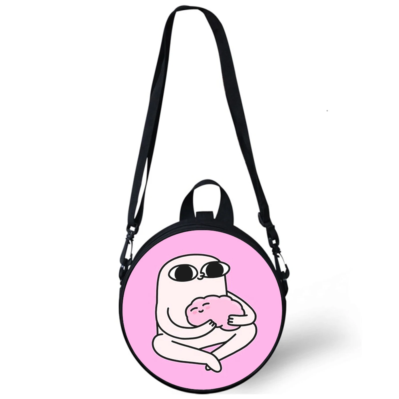 cute cartoon Ketnipz Child kindergarten Bag 3D Print Crossbody Shoulder Bags For School Women Mini Round Bagpacks Rugtas Bag