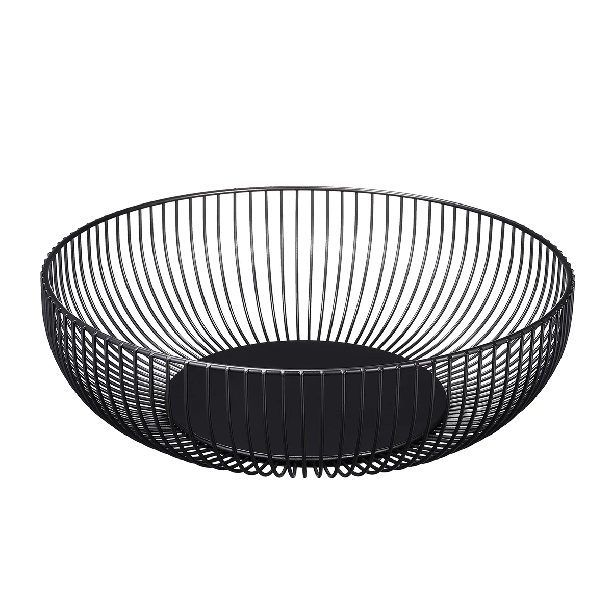 

Fruit Wire Basket Fruit Bowl Snack Plate Vegetable Storage Basket Table Dining Decoration (Large)