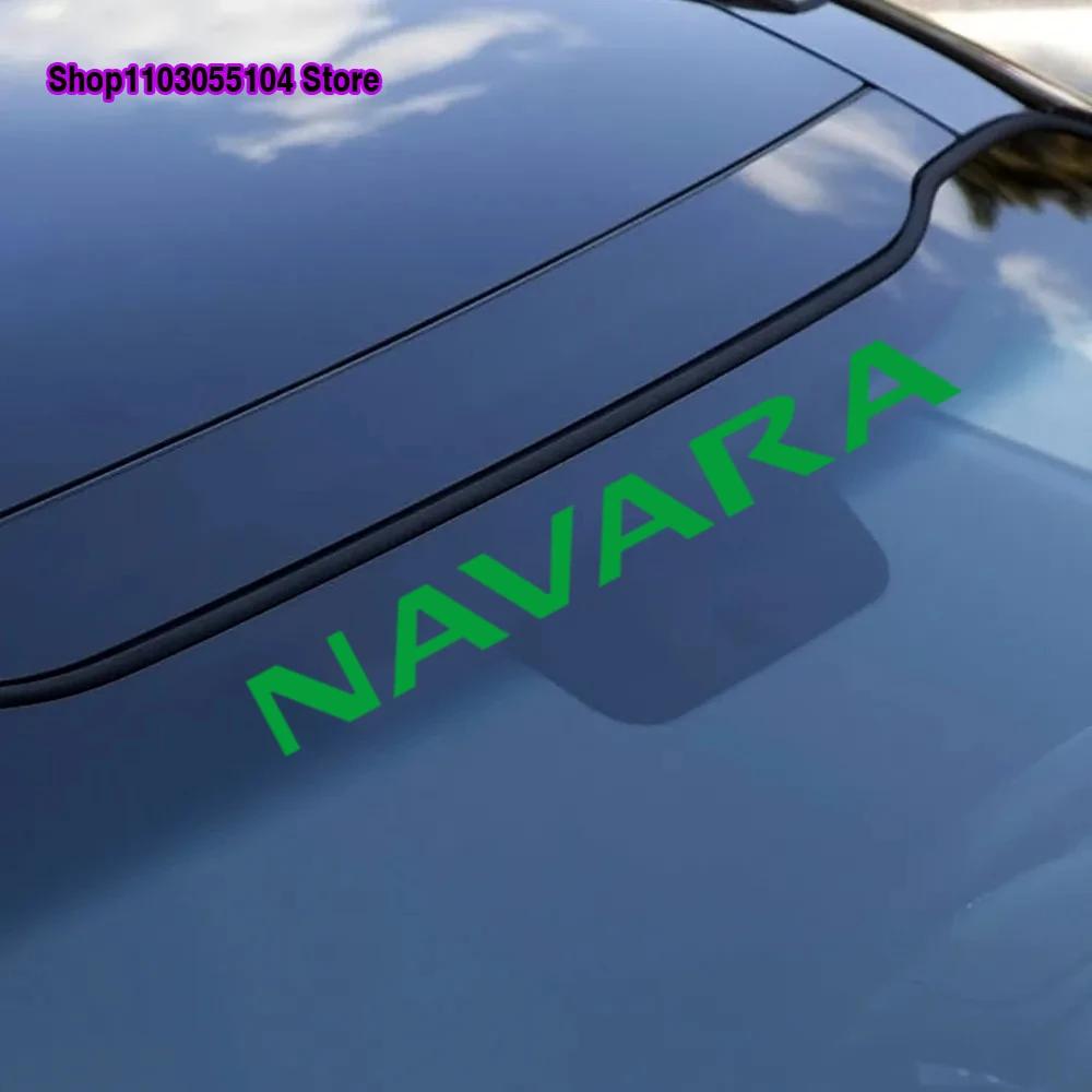 1 шт. светоотражающие автомобильные аксессуары на лобовое стекло для Nissan NAVARA D40