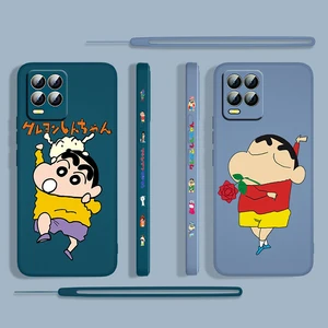 anime boy crayon shin chan for oppo realme 50i 50a 9i 8 6 pro find x3 lite gt master a9 2020 liquid left rope phone case cover free global shipping