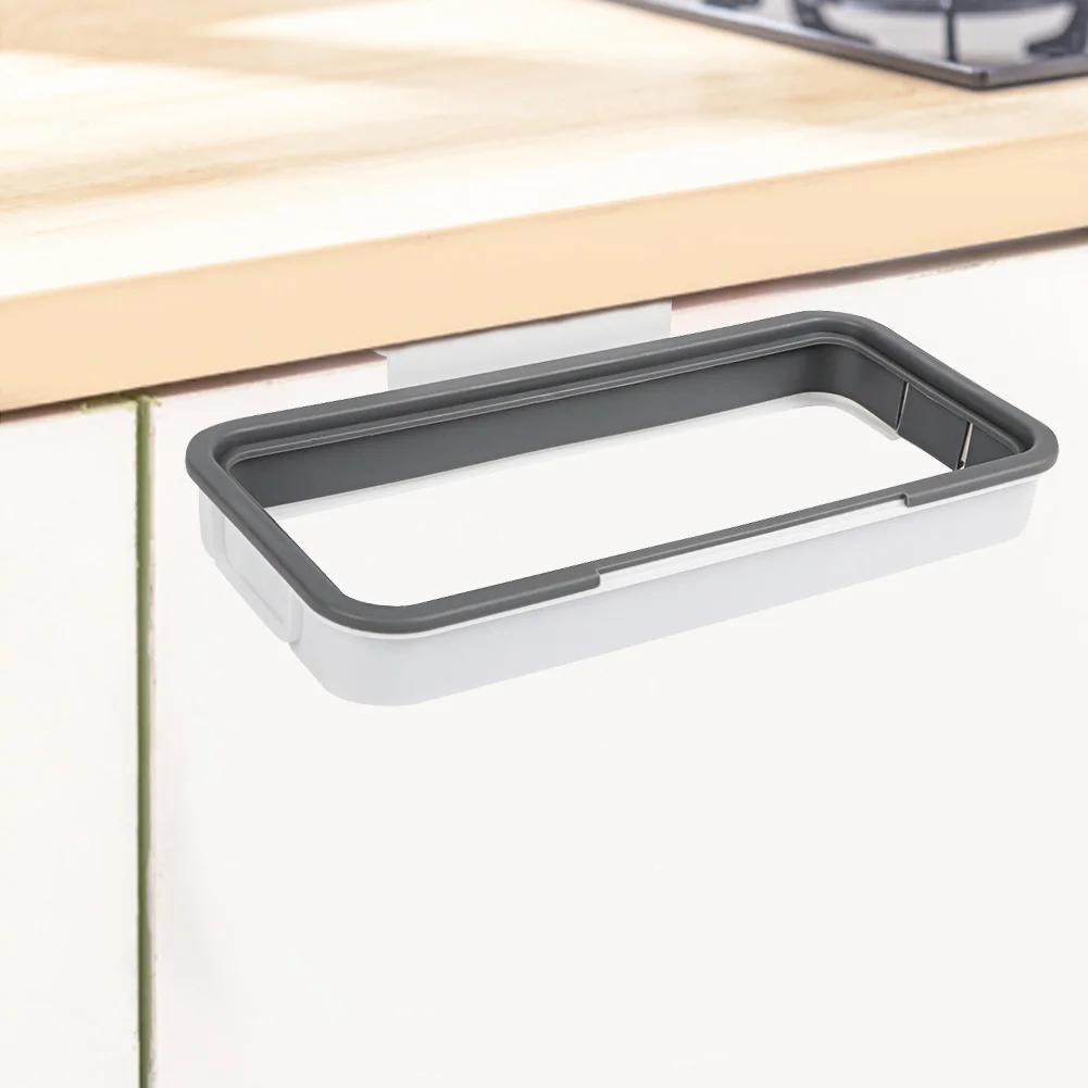 Портативная пластиковая подвесная сумка для мусора кухонная стойка хранения