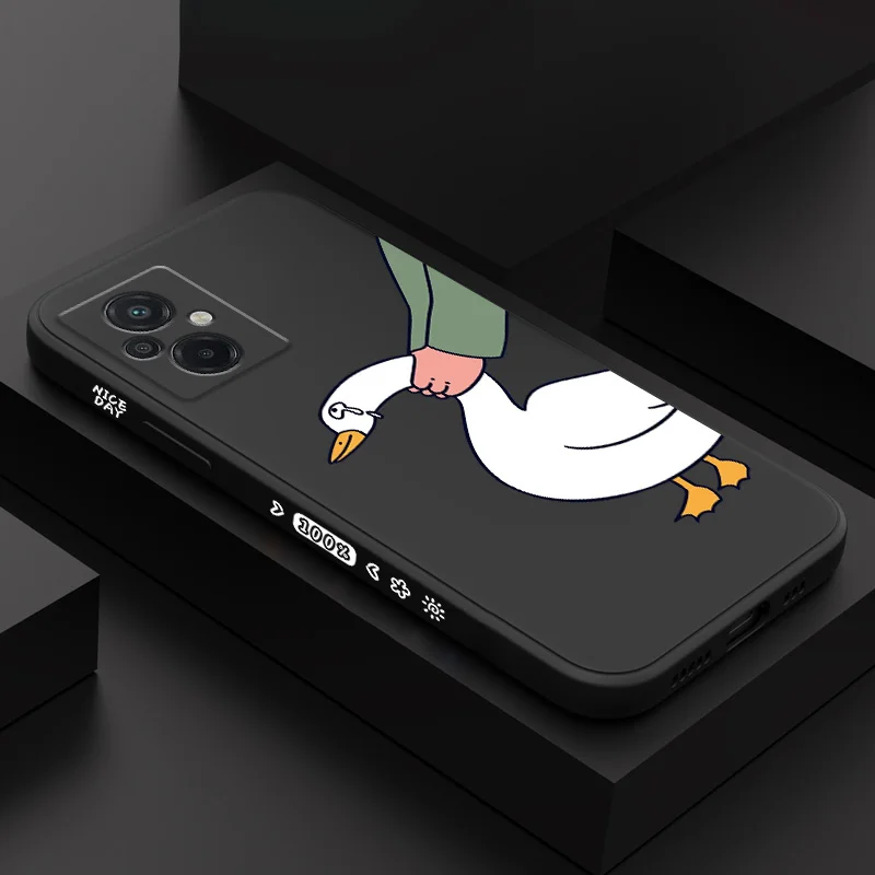

Catch The Goose Phone Case For Xiaomi Poco M5 M5S X5 F5 F4 X4 M4 F3 X3 M3 F2 X2 Pro C40 4G 5G GT Liquid Silicone Cover
