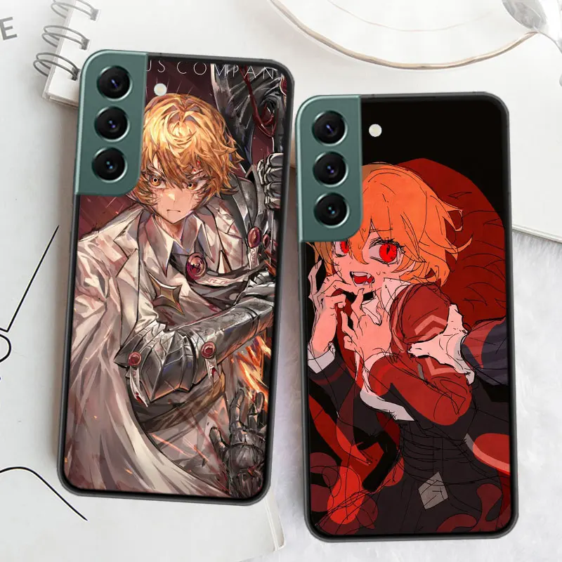 Чехол для телефона Game L-Limbus Company Samsung S8 S7 Galaxy Note 20 Ultra 10 Lite 9 8 M12 M21 M30S M31 M32 M51 M52 J8 J6 J4 Plus M