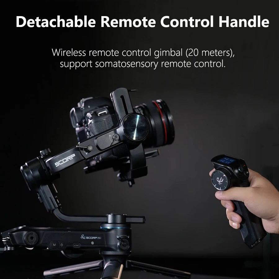 Стабилизатор камеры FeiyuTech Feiyu SCORP Pro DSLR с сенсорным экраном и ручкой