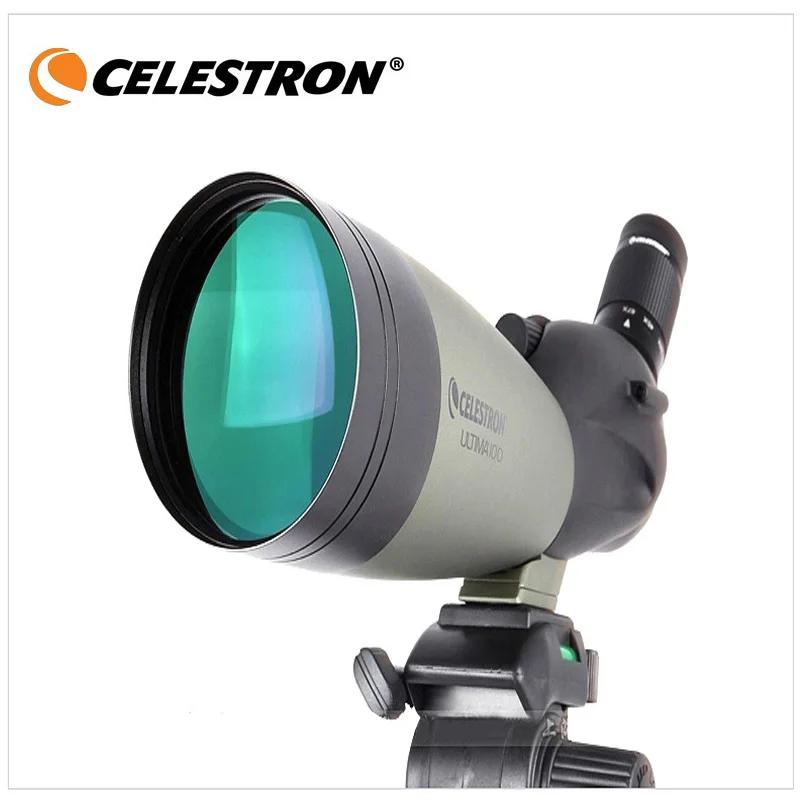 

Celestron-Wide-Angle Zoom Eyepiece Spotting Scope, Multi-Coated Lenses, IP7 Waterproof Bak-4 Astronomy Monoculars, 100mm, 22-66X