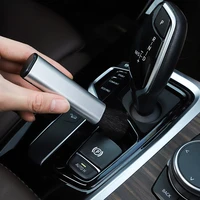2022 1pc car conditioning air outlet brush retractable cleaning brush computer keyboard cleaning plastic small soft brush