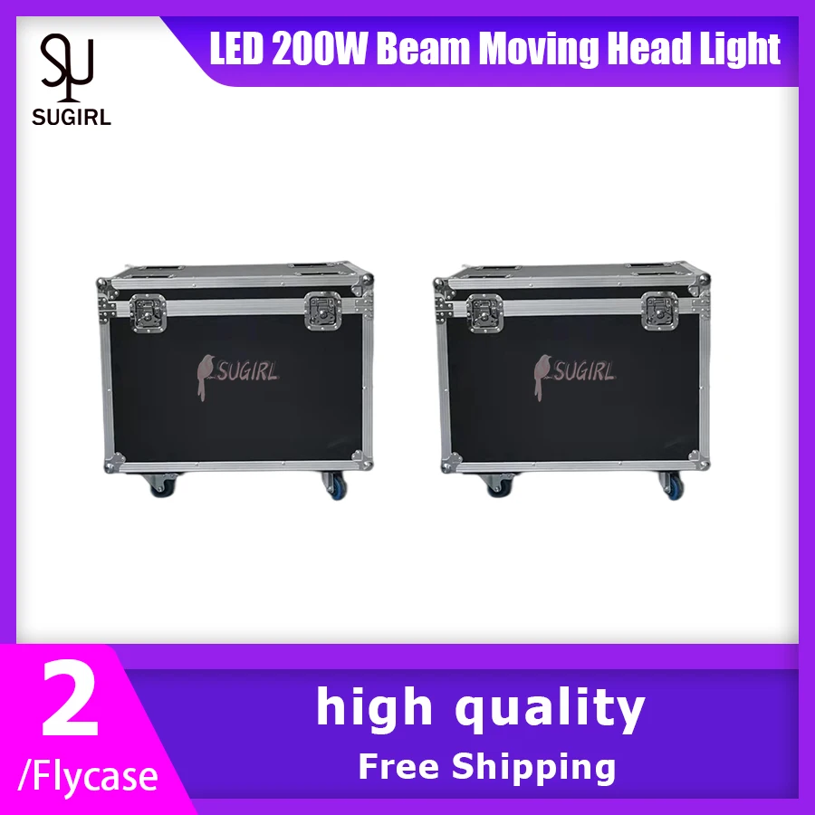 Без налога 2 шт. летные Чехлы для 200 Вт Φ с подвижной головкой и фотовспышкой Beam