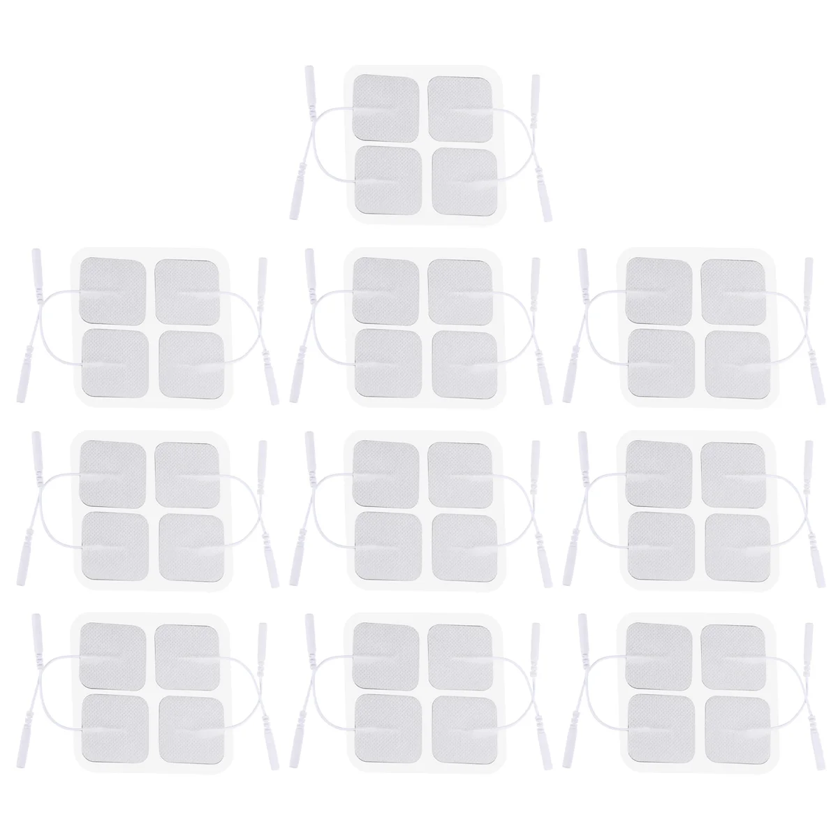 

40PCS Muscle Stimulation Machine Self- Adhesive Replacement Pads Electrode Pads for Muscle