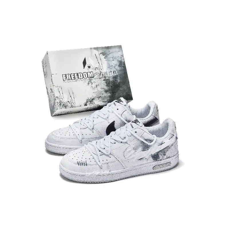 【Настроить】Nike Court Vision 1 обувь для скейтбординга мужские кроссовки DH2987-110