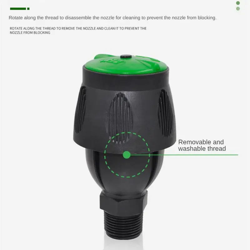 Разбрызгиватели для полива газона с резьбой 3/4 дюйма вращение на 360 градусов