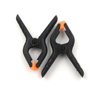 6pcslot plastic nylon adjustable woodworking clamps wood working tools spring clip carpentry clamps 6 5cm